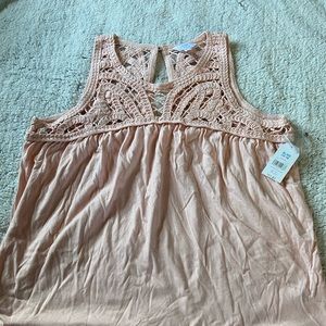 NWT Time and Tru blush top